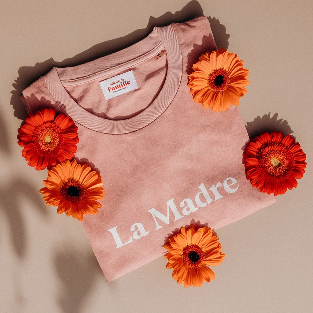 T-shirt La Madre - Rose