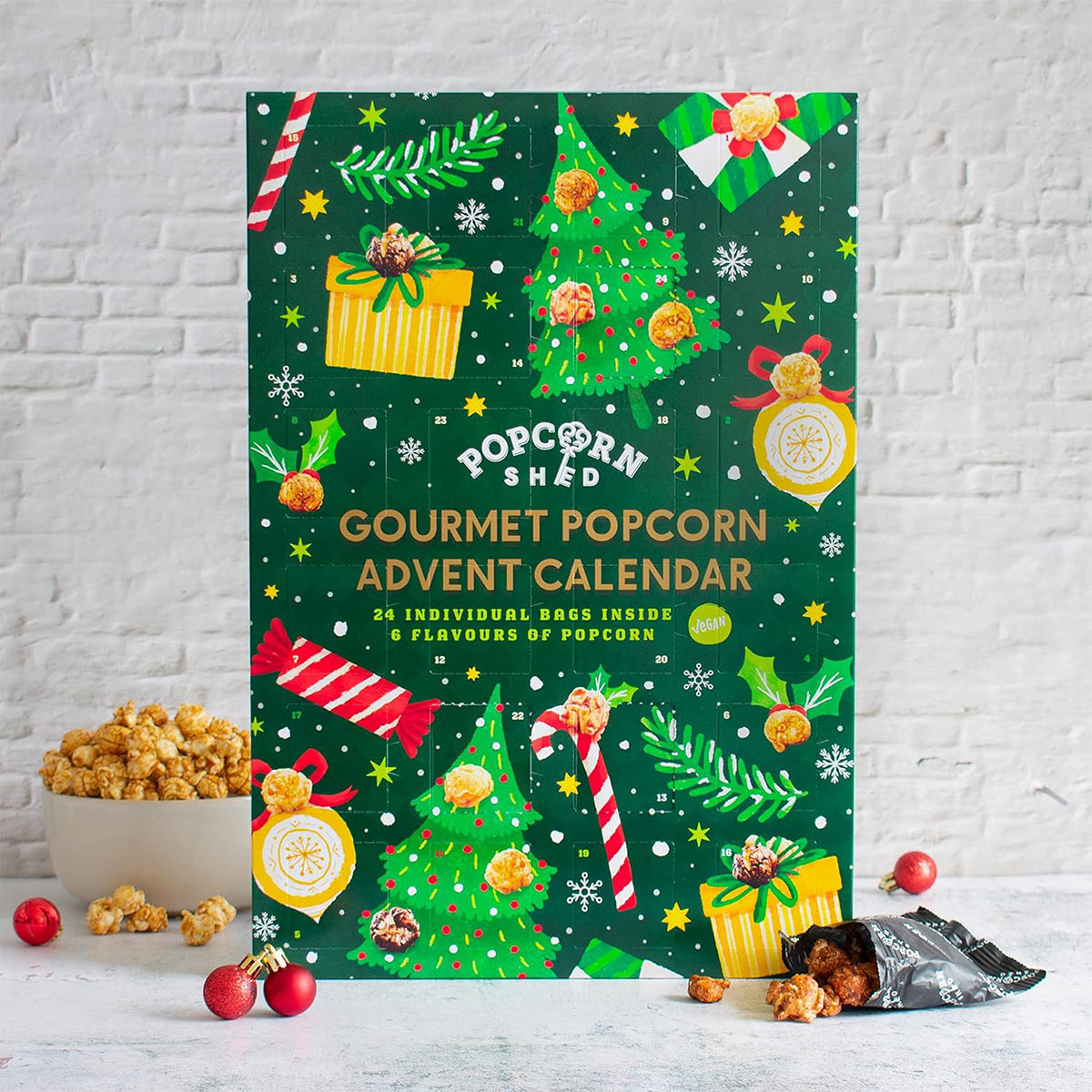 Calendrier de l'Avent pop corn