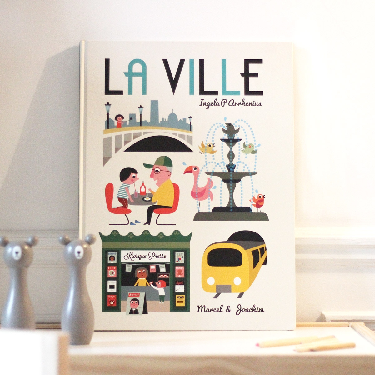 Livre géant - La ville